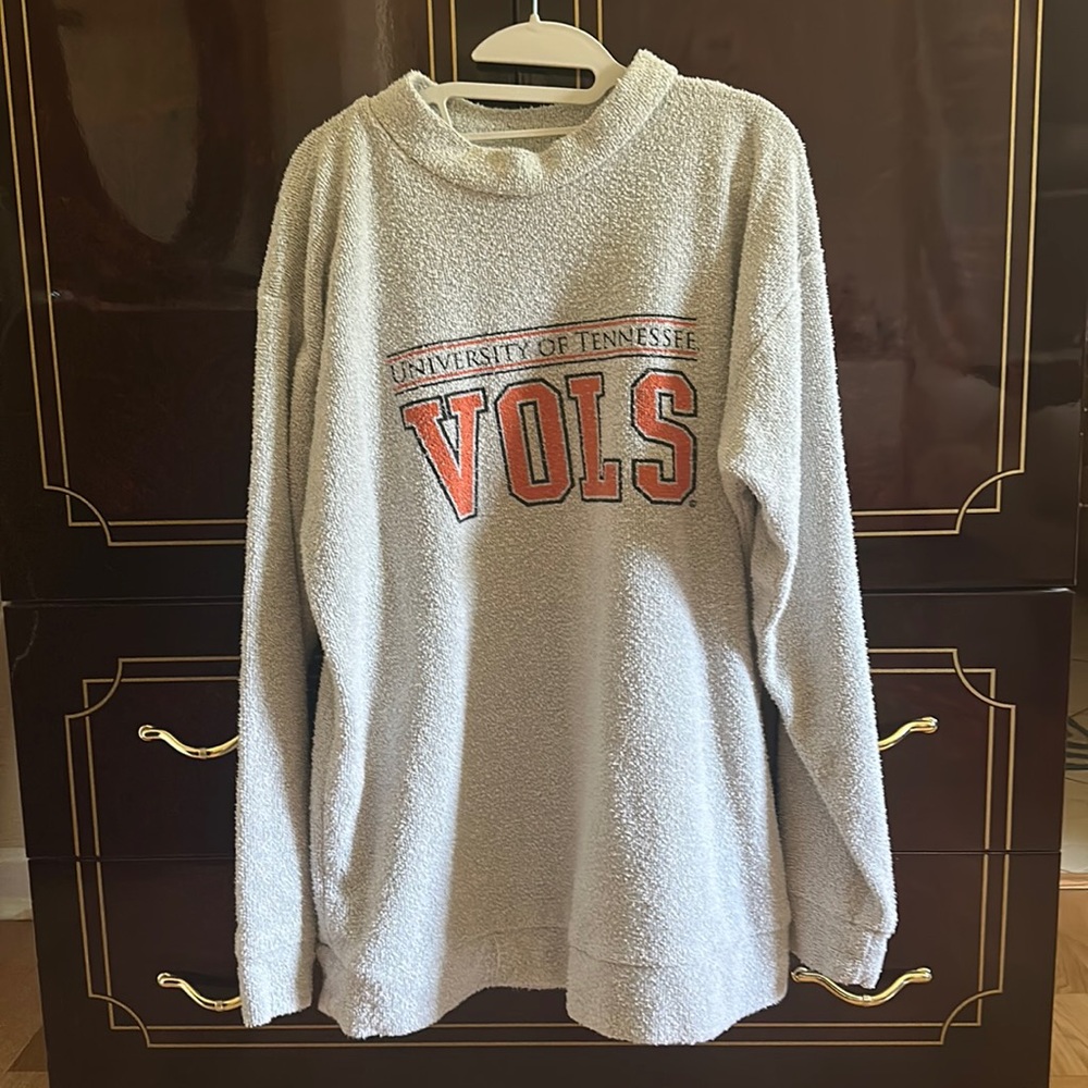Women's Woolly Threads Tennessee Volunteers Original Woolly Pullover Sweatshirt